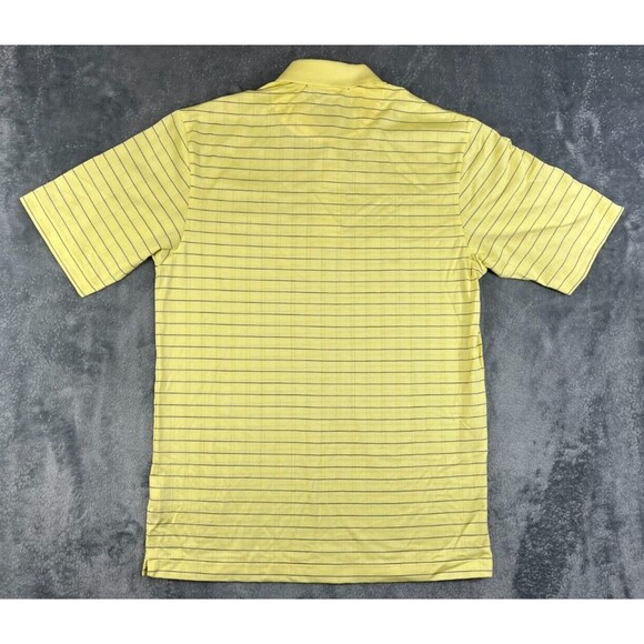 NEW Nike Dri Fit Men’s Small Tiger Woods Collection Golf Polo Shirt Yellow - Picture 2 of 11